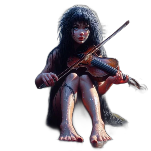 fantasy art, concept art, photorealistic, oil painting transparent PNG cut-out
