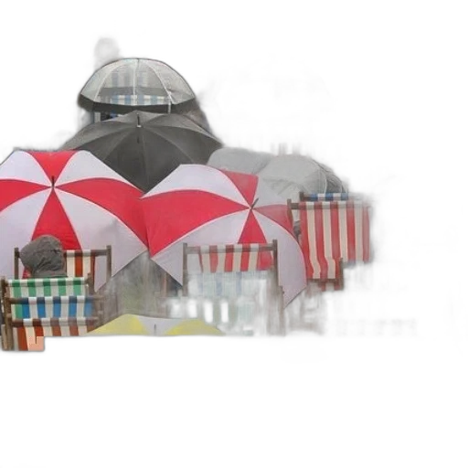 umbrella, 3d render, concept art, photorealistic transparent PNG cut-out