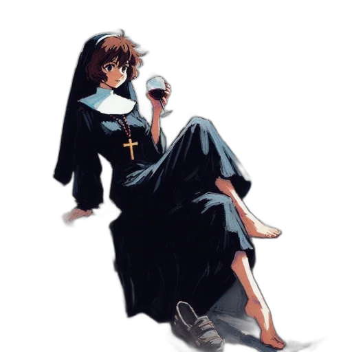 dress, pixel art, concept art, anime transparent PNG cut-out