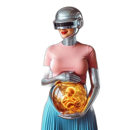 robot, dress, food, mask transparent PNG cut-out