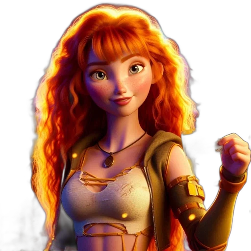 fantasy art, concept art, 3d render, comic book art transparent PNG cut-out