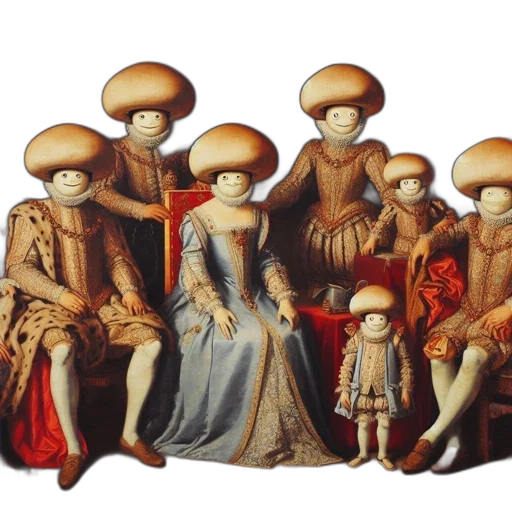 crown, hat, oil painting, photorealistic transparent PNG cut-out