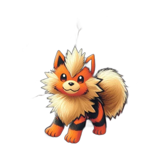 staff, animal, hair, creature transparent PNG cut-out