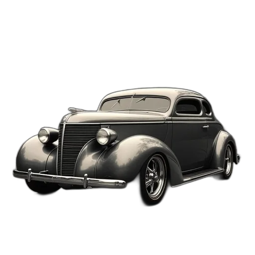 car, photorealistic, concept art, 3d render transparent PNG cut-out