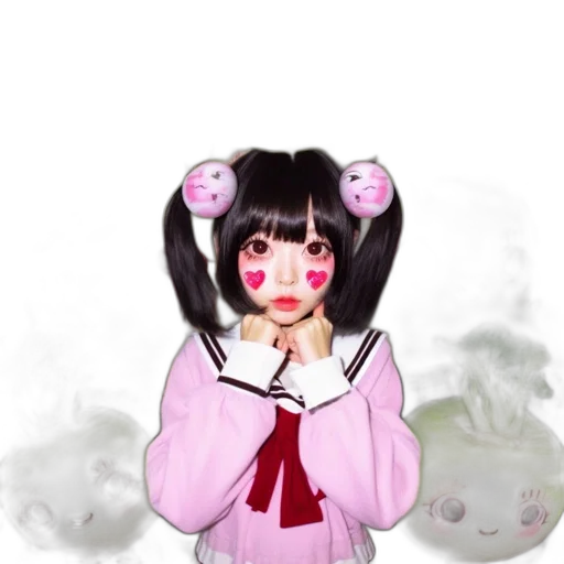 mask, creature, staff, face transparent PNG cut-out