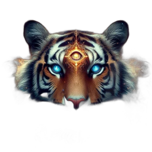 animal, mask, creature, fantasy art transparent PNG cut-out