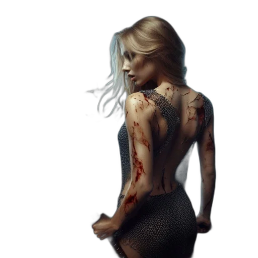 dress, concept art, fantasy art, photorealistic transparent PNG cut-out