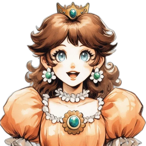 crown, jewelry, face, staff transparent PNG cut-out