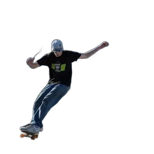 photorealistic, 3d render, skateboarder, wearing transparent PNG cut-out