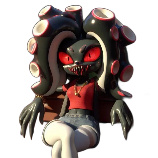 mask, creature, staff, animal transparent PNG cut-out