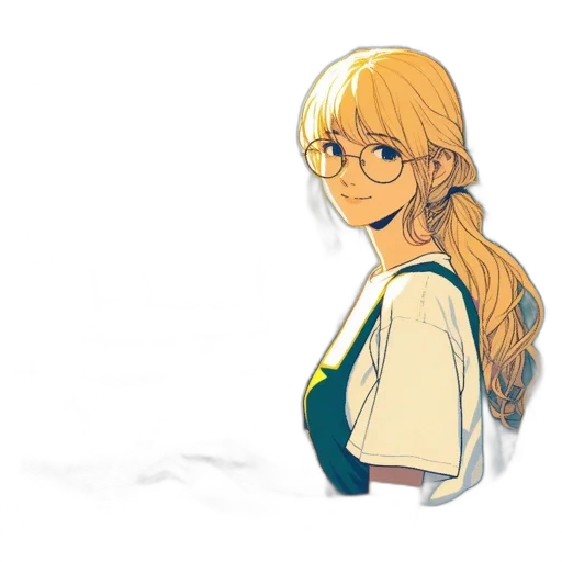 staff, jacket, anime, pixel art transparent PNG cut-out