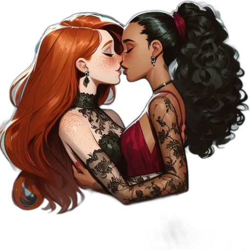 comic book art, concept art, fantasy art, cartoon transparent PNG cut-out