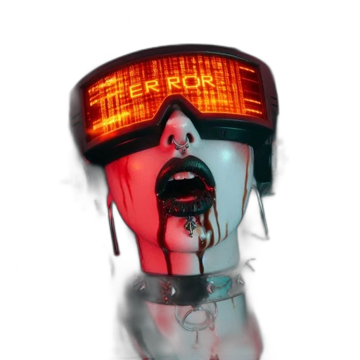 robot, mask, face, staff transparent PNG cut-out