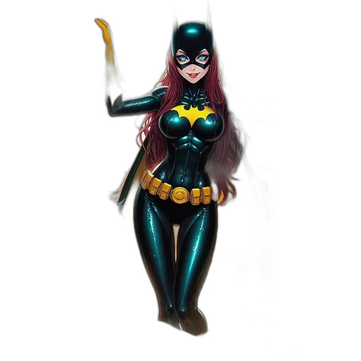 comic book art, concept art, 3d render, cartoon transparent PNG cut-out