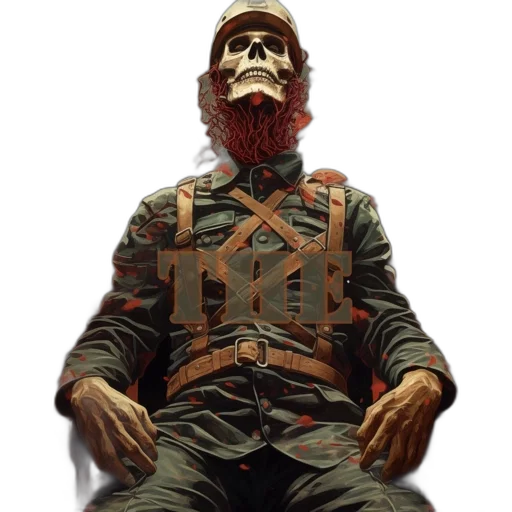 jacket, mask, face, staff transparent PNG cut-out