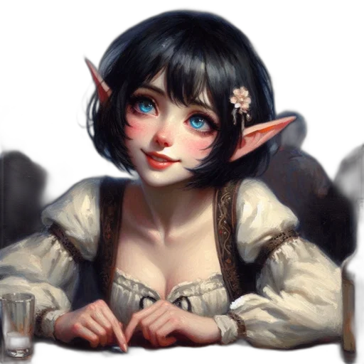 face, mask, creature, fantasy art transparent PNG cut-out