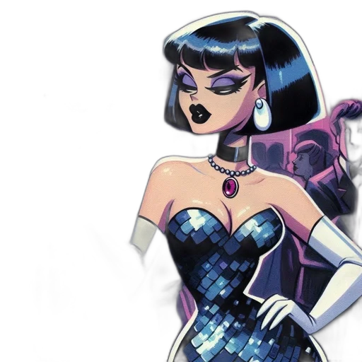 comic book art, concept art, cartoon, fantasy art transparent PNG cut-out