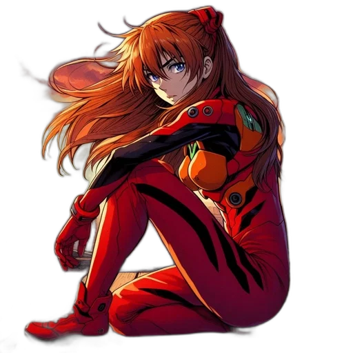 jacket, dress, dragon, staff transparent PNG cut-out