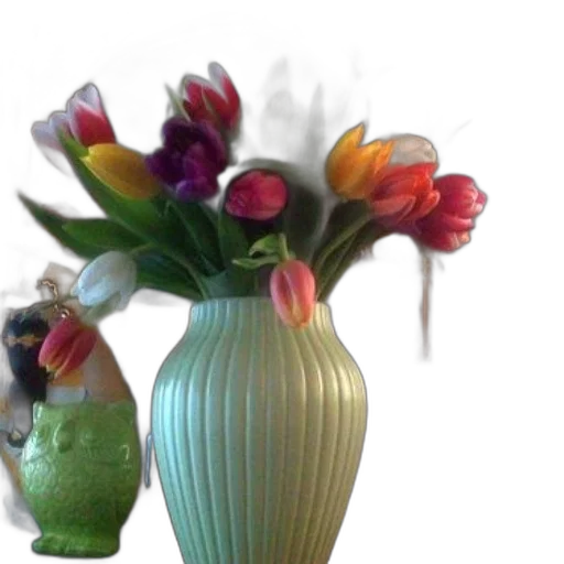 flower, 3d render, photorealistic, oil painting transparent PNG cut-out