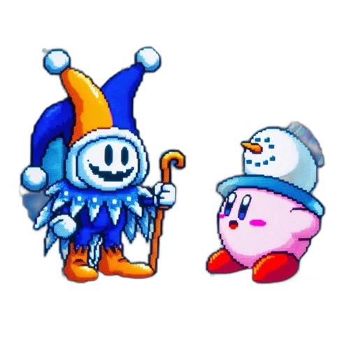 crown, hat, staff, creature transparent PNG cut-out