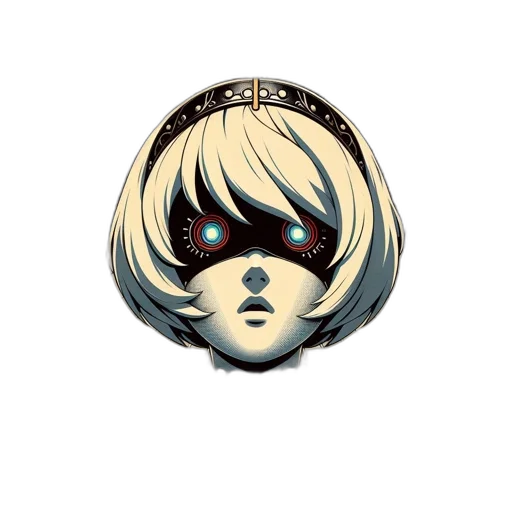 mask, face, jewelry, hair transparent PNG cut-out
