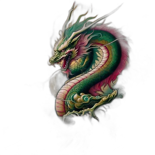 dragon, staff, sword, creature transparent PNG cut-out