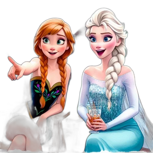 dress, cartoon, fantasy art, concept art transparent PNG cut-out