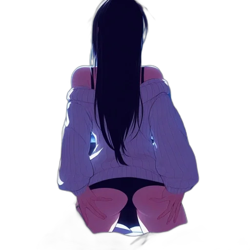 jacket, dress, robot, hair transparent PNG cut-out