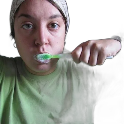 staff, green, person, wearing transparent PNG cut-out