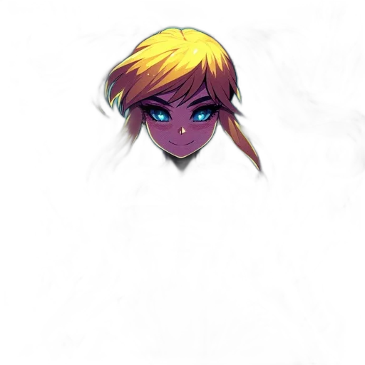 face, staff, mask, creature transparent PNG cut-out