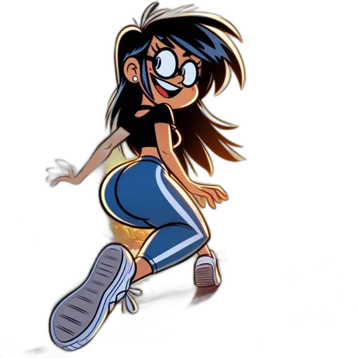 cartoon, concept art, comic book art, pixel art transparent PNG cut-out