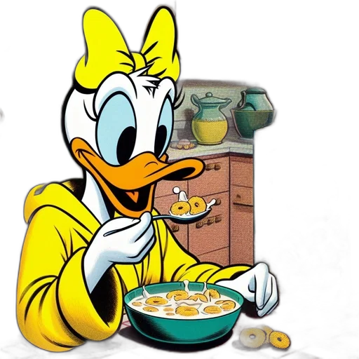 food, animal, cartoon, 3d render transparent PNG cut-out