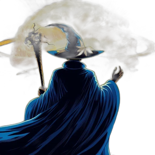 sword, dragon, mask, staff transparent PNG cut-out