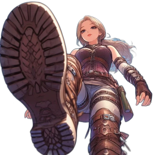 shoes, sword, weapon, staff transparent PNG cut-out
