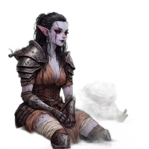 dragon, staff, face, mask transparent PNG cut-out