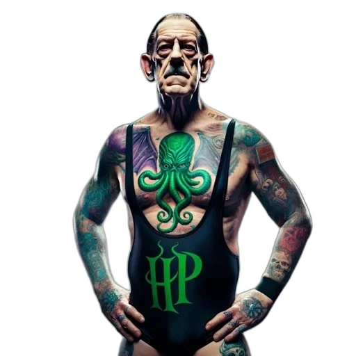 mask, concept art, green, individual transparent PNG cut-out
