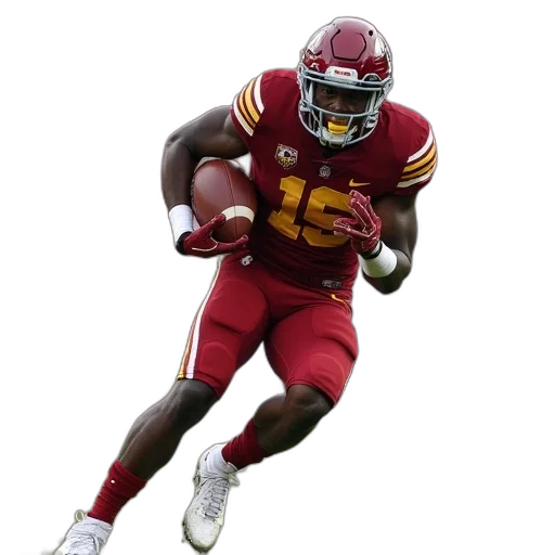 professional, football, player, action transparent PNG cut-out