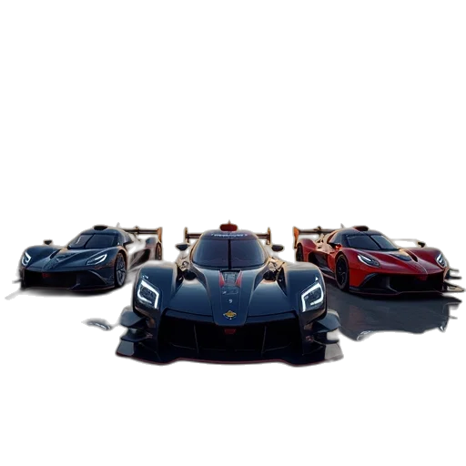 car, 3d render, concept art, blue transparent PNG cut-out