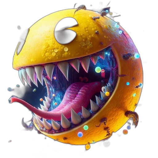 creature, concept art, fantasy art, pixel art transparent PNG cut-out