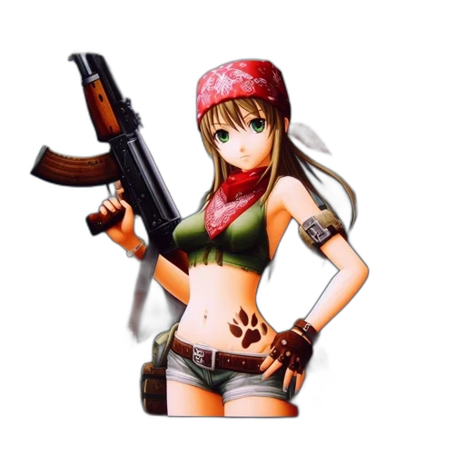 weapon, hat, animal, staff transparent PNG cut-out