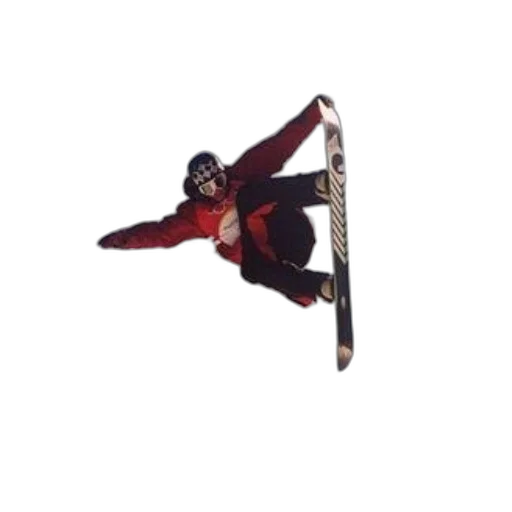 staff, 3d render, photorealistic, snowboarder transparent PNG cut-out