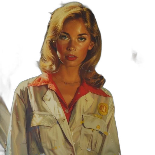jacket, face, dress, oil painting transparent PNG cut-out
