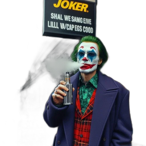 mask, jacket, weapon, comic book art transparent PNG cut-out