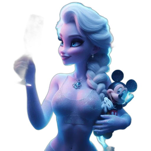 staff, concept art, fantasy art, 3d render transparent PNG cut-out