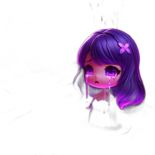 creature, robot, face, hair transparent PNG cut-out