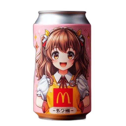 food, bottle, robot, creature transparent PNG cut-out