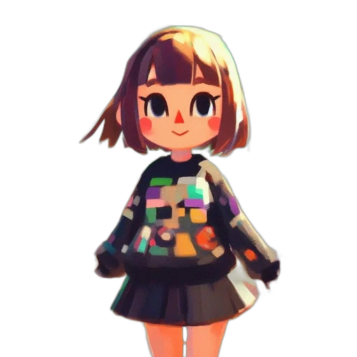 dress, jacket, robot, creature transparent PNG cut-out