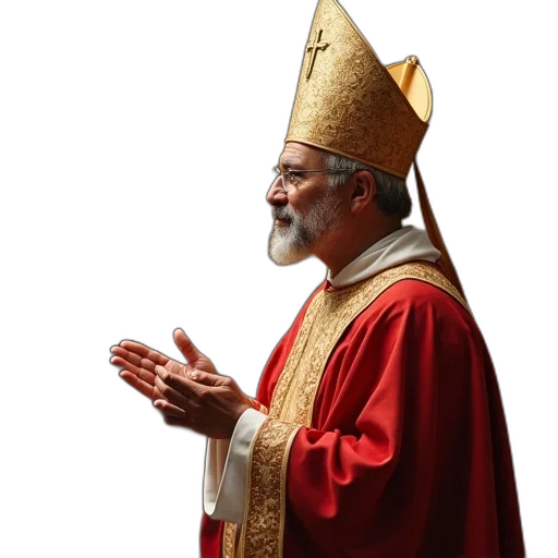 staff, crown, ordination, priest transparent PNG cut-out