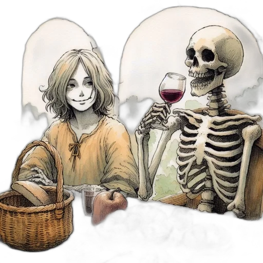 concept art, watercolor, fantasy art, comic book art transparent PNG cut-out