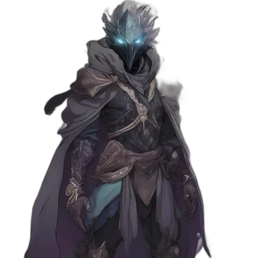 mask, staff, sword, creature transparent PNG cut-out